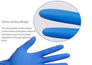 China Hospital Nitrile 330mmm Disposable Exam Gloves wholesale