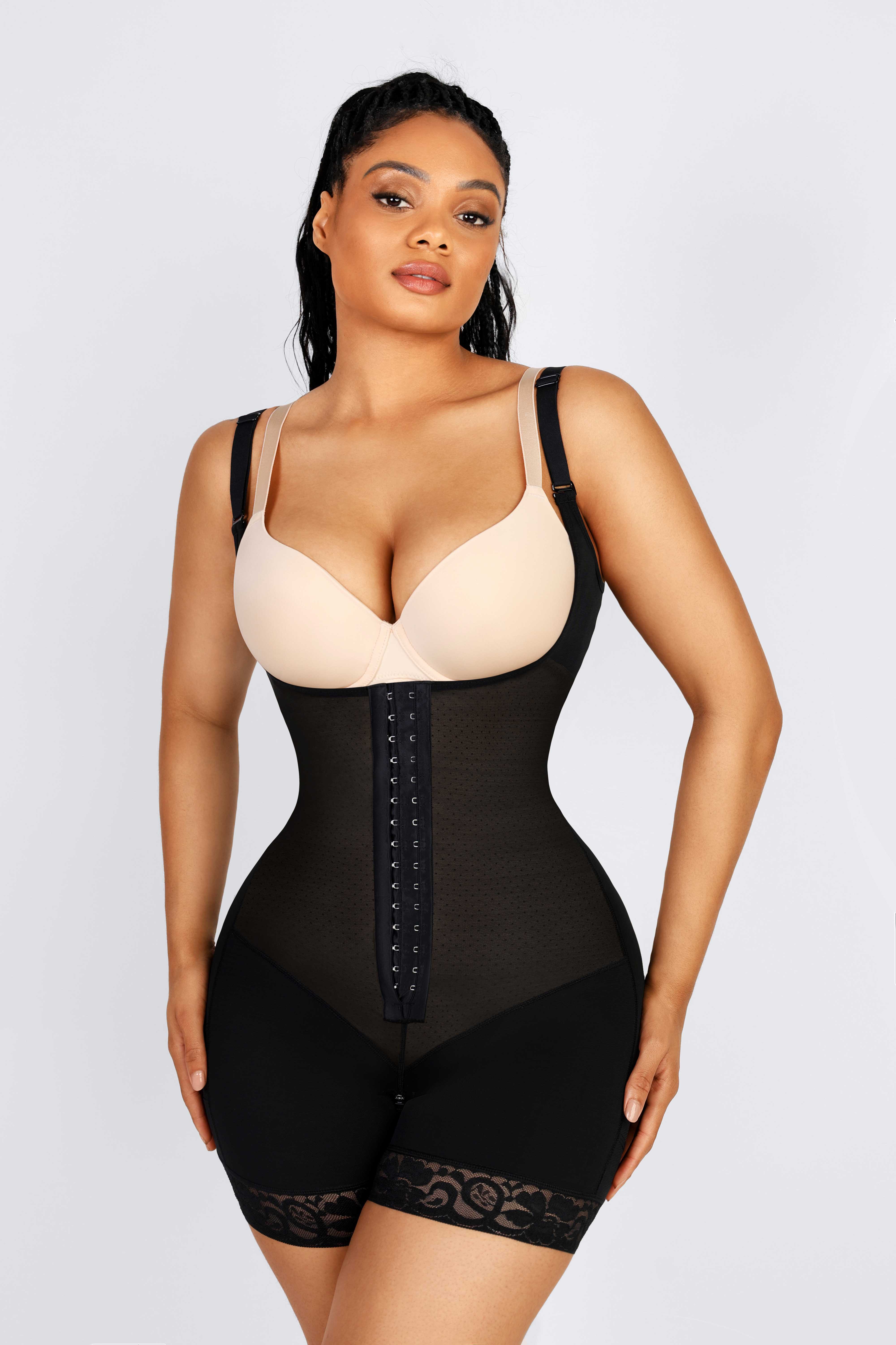 Control Panties Tummy Trimmer Bbl Shapewear with Double Layer Compression Fabric Type