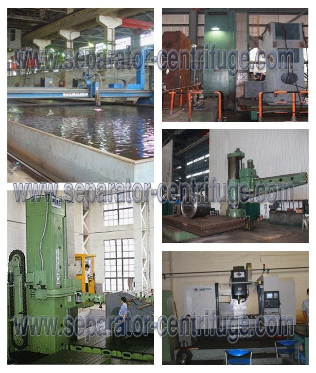 Two Phase Solid Removing Disk Stack Centrifuge , Beer Yeast Centrifugal Separator