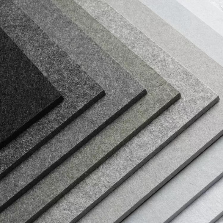 12mm Sound Absorbing Panels Dense Acoustic Panels Echo Noise Reducing Sound Panels Tackable Studio Panels For Wall Ceiling Acoustic Treatment