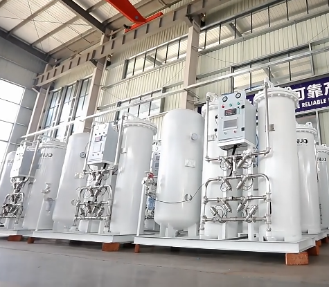 VPSA oxygen generator plant