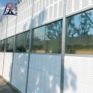 China PC PMMA Highway Noise Barrier Acoustic Panel Manufacturer Road Noise Barrier Fence wholesale
