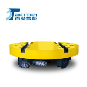Carrying Large Equipment Custom Remote Control Rail Turntable and Electric