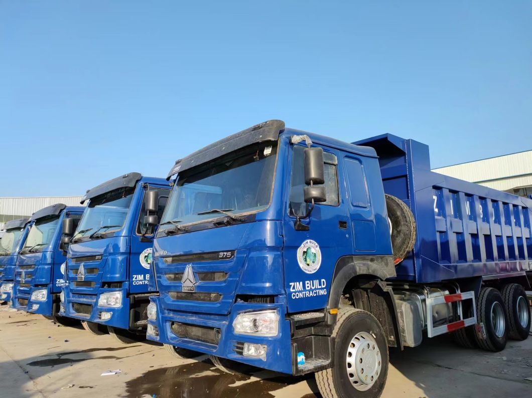 Dump Truck Sinotruck HOWO 6*4 Heavy Truck 30-40tons Secondhand Truck 10tires