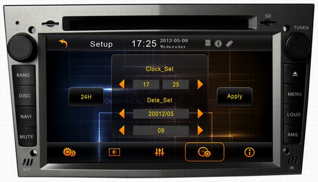 Car dvd player for Opel Astra/Vectra/Zafira/Meriva/Antara/Corsa with Dual zone function OCB-6959