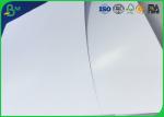 80gsm 90gsm 31" * 43" Glossy White Paper , Double Sides Satin Coated Paper