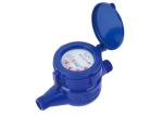 Horizontal Plastic Water Meters , Residential Rotary Water Meter LXSG-15EP