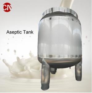 China 20ton Sanitary Storage Tank Bright Beer Storage Jacket Tank Aseptic Manhole Tank wholesale