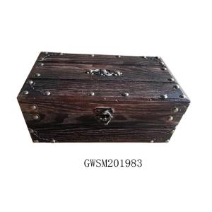 China Firwood Rustic Storage Trunk wholesale