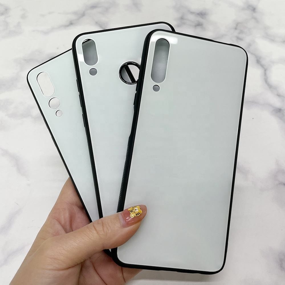 Back Phone Cover Style Shockproof Sublimation Tempered Glass Case for Huawei P20 Pro