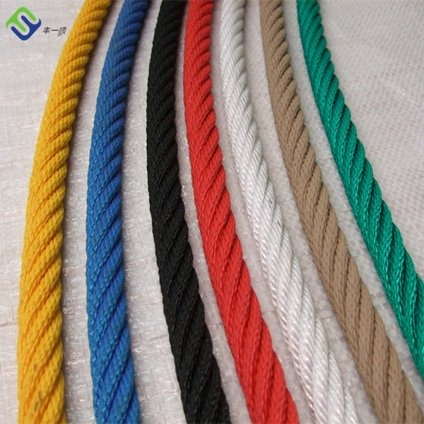 Customized Color 16mm Polyester Combination Playground Rope for Climbing Rope Net