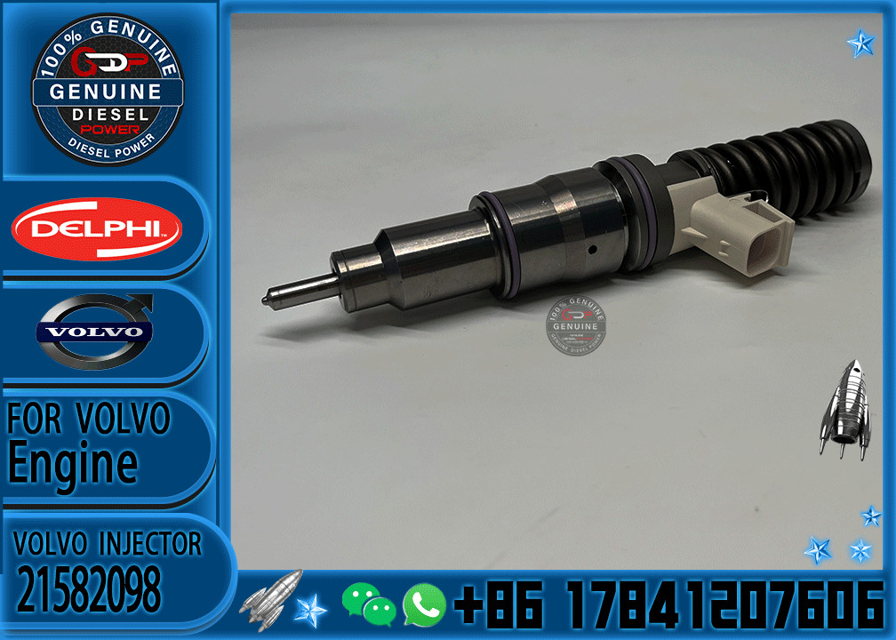 21582094 21582096 21582098 21582101Volvo Engine Common Rail Injector 21586282 21644596 21698153 21947757 21947762 21947797