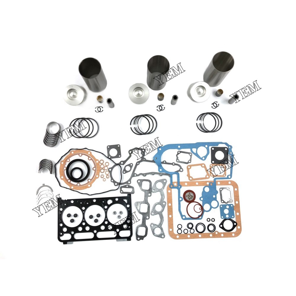 For Kubota D1703 Overhaul Rebuild Kit Excavator Engine parts