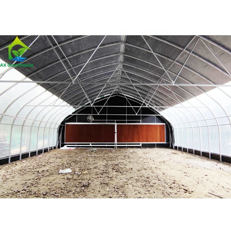 External Blackout System plastic Film Greenhouse Automatic