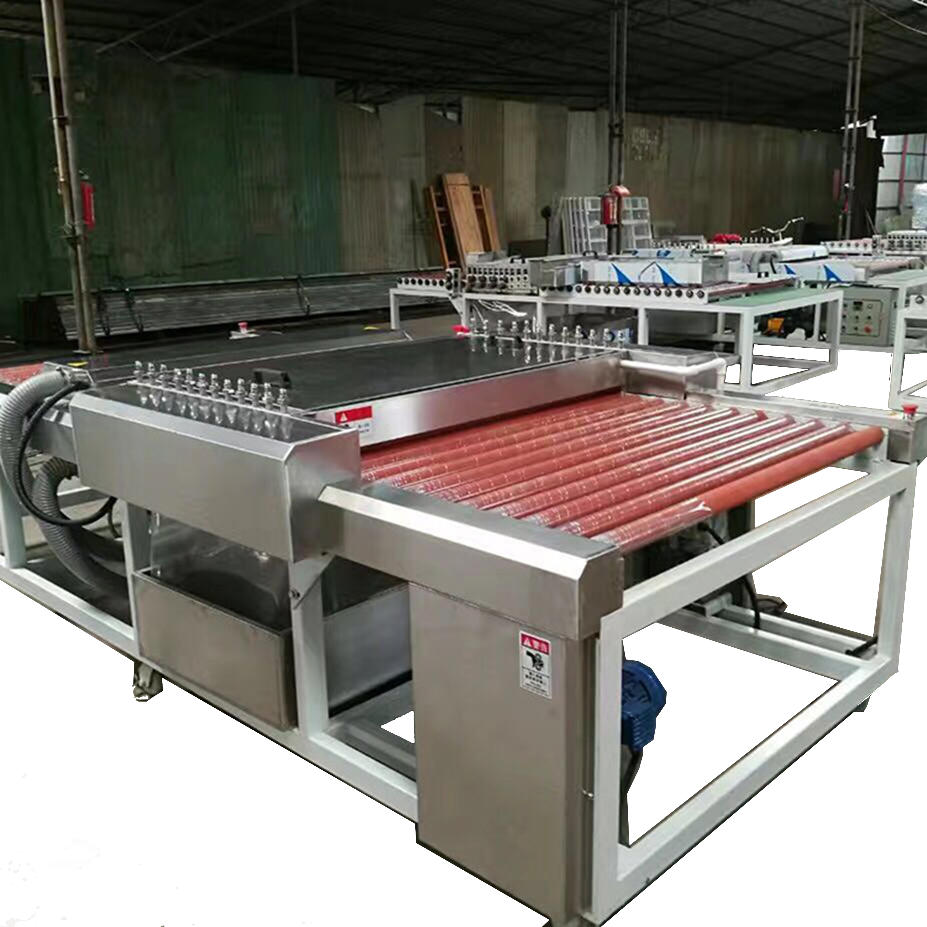 Automatic Horizontal Glass Washing and Drying Machine for double glazing machinery for sale