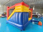 Commercial Inflatable Jumping House With Dry Slide Funny Inflatable Castle