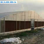 Vegetable Single Span Greenhouse Polycarbonate Sheet Covering