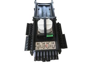 China Outdoor 96 Core Fiber Optic Splice Closure , 2 In 24 Out Fiber Optic Joint Enclosure wholesale