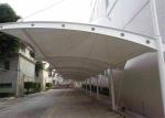 1050gram Membrane Tensile Car Parking Shade Weather Resistance