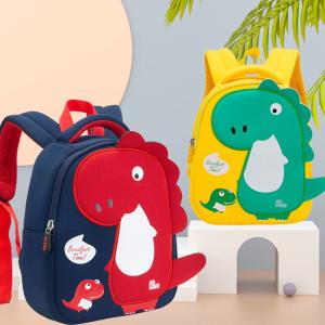 China 3d Dinosaur Waterproof Kids Backpack Cartoon Children School Bags OEM wholesale