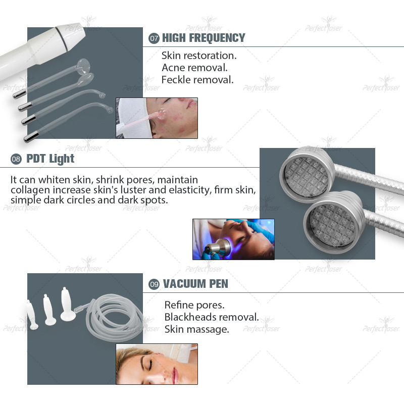 Hydra Facial Diamond Peel Microdermabrasion Machine Oxygen Jet Aqua Facials