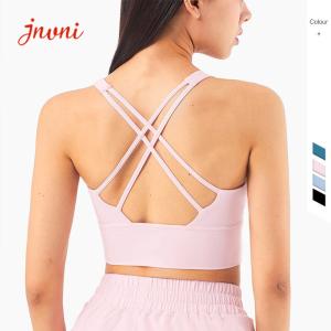 China 80% Nylon 20% Spandex Yoga Sports Bras Exercise Bra Tops SGS wholesale