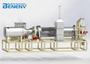 China Agriculture Industry Sludge Dryer Machine With Conveyor Belt Feeding wholesale