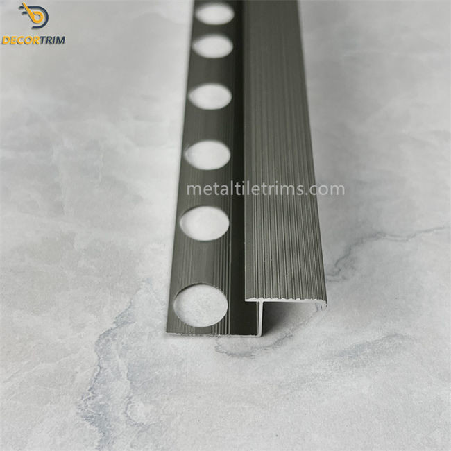 Edge Ceramic Corner Trim Decoration Aluminum Trim 13.3×34mm