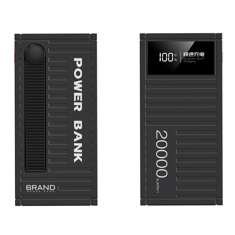 Plastic 20000mAh Power Bank with Low Tension Protection and 22.5W Quick Charge