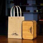 Mildewproof Embossing Wooden Tea Bag Box Holder Multipurpose