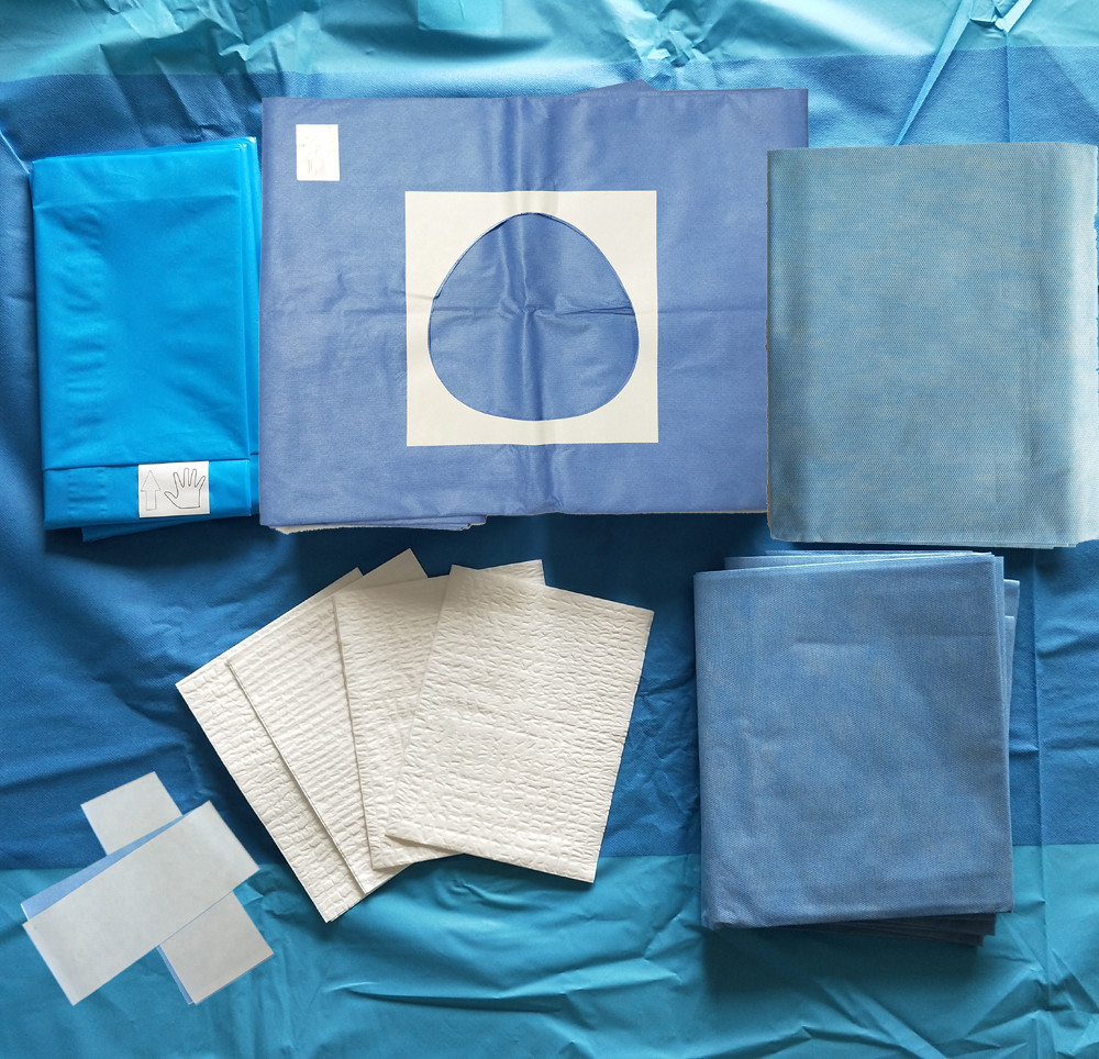 Medical Sterilized Bilateral Limb Drape Pack OEM Acceptable