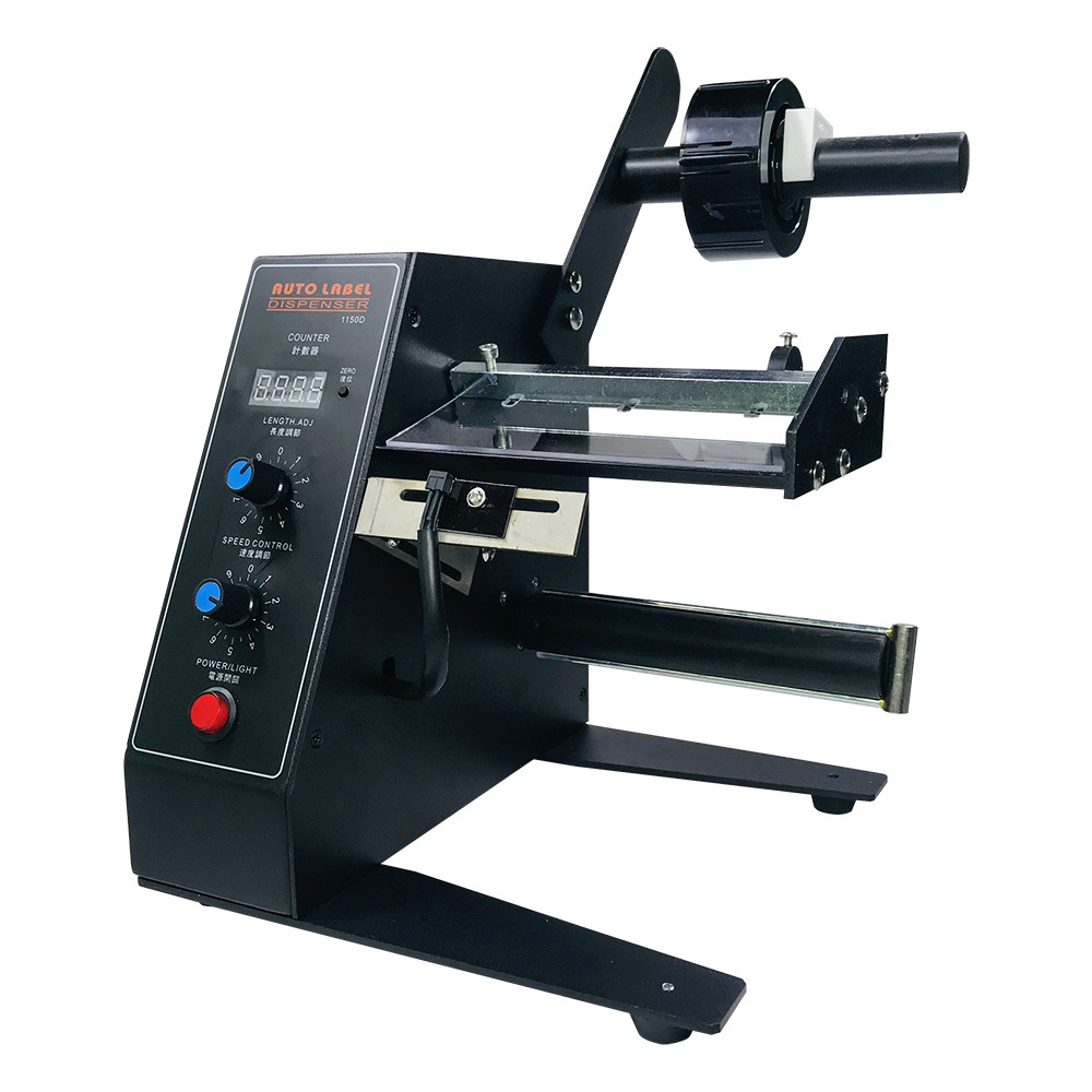 High Quality Electric Driven Type Industrial Electric Label Dispensers with 1150D Adhesive Label Dispensing Machine