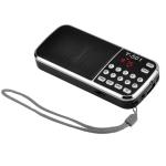Durable LED Light Portable Radio Player With 3.7V 600mAh Battery