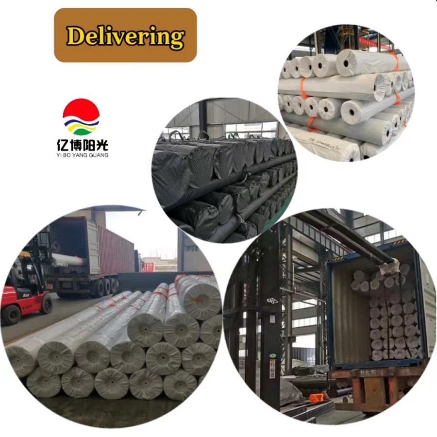 0.2mm-3.0mm HDPE LLDPE Geomembrane Liners for Fishpond Landfill Flexible and Durable