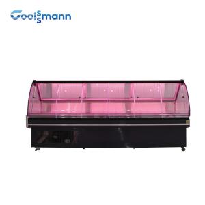 China Fresh Meat Deli Display Refrigerator 1250mm Length Fridge Case Cabinet wholesale