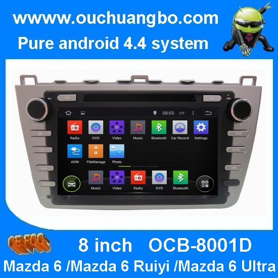 Ouchuangbo Car Multimedia GPS Navigator for Mazda 6 /Mazda 6 Ruiyi /Mazda 6 Ultra Android