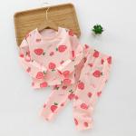 Children's Round Neck Cute Two Piece Sets Long Sleeved 90cm-160cm
