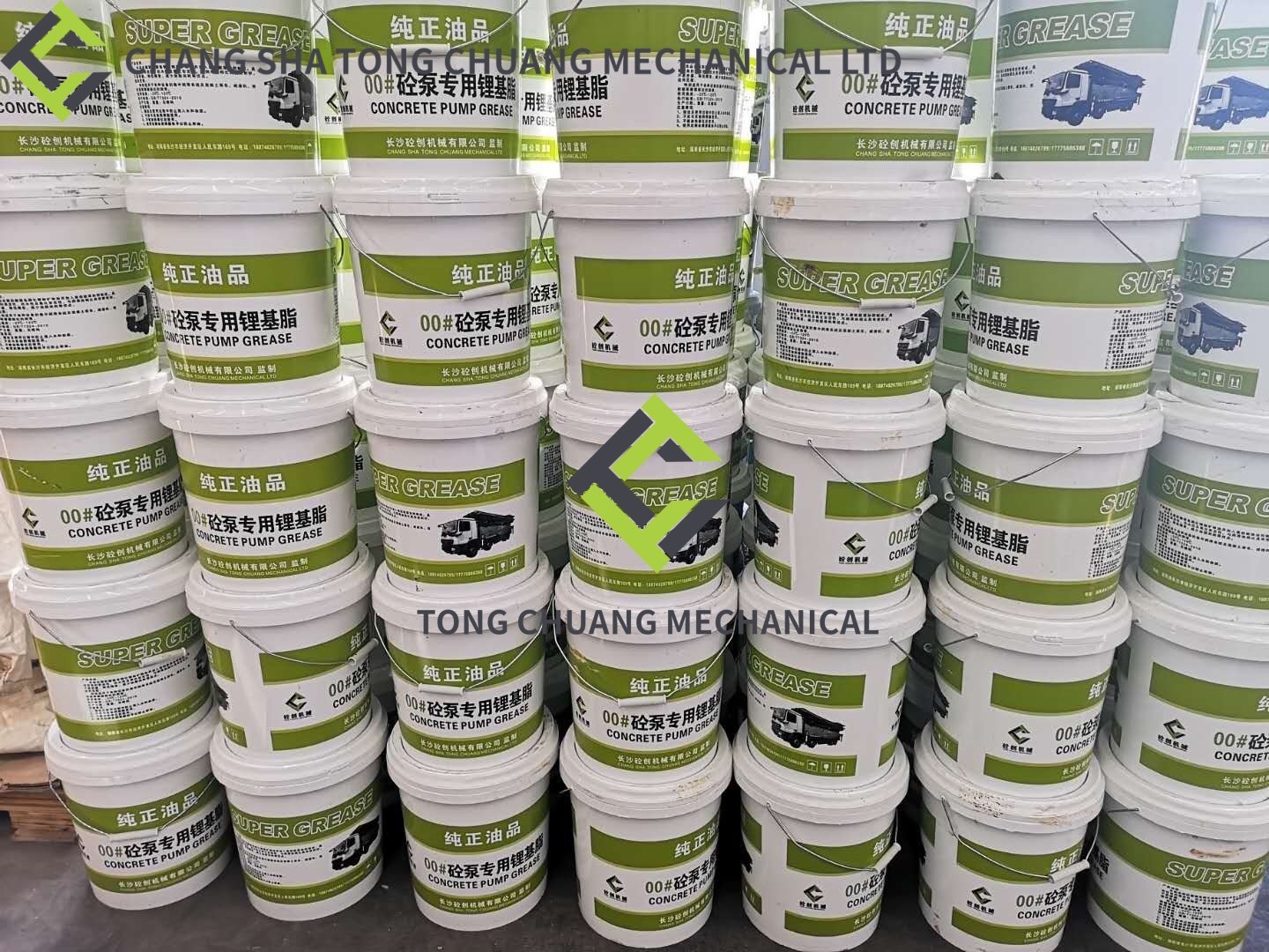 Sany Concrete Pump Truck Spare Parts Lithium Based Grease 0 # 15kg/Barrel
