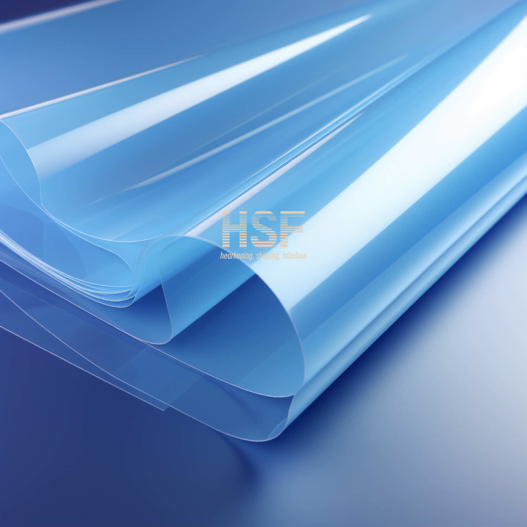 20um Blue PET Release Liners Film Oil Resistant For Labeling And Stickers