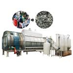 Industrial Aluminum Can Paint Removal System , Continuous Carbonization Furnace