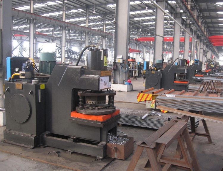 QJ20 Hydraulic Angle Cutting Machine for angle cutting die changing for marking and punching