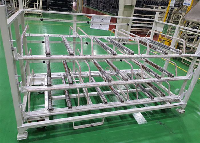 Powder Coated Steel Heavy Duty Steel Storage Racks With 4 Layers And 1000kg Loading Capacity