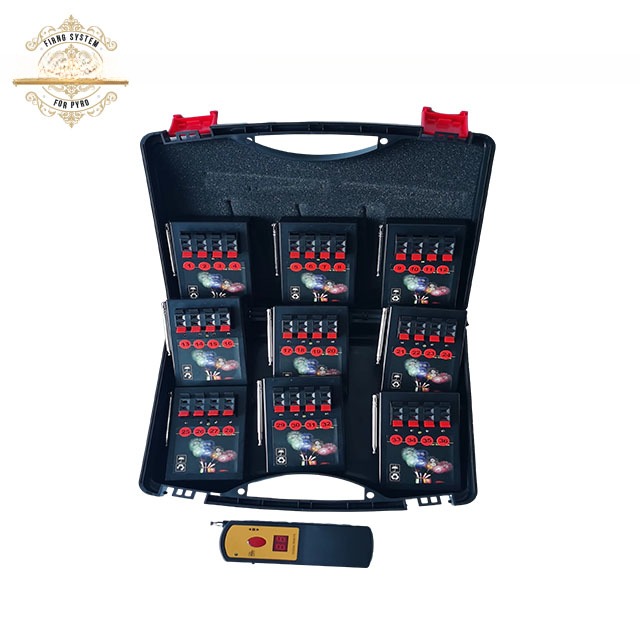 12 Cues Rechargeable Remote Control Stage Indoor Fountains Firing System Fireworks
