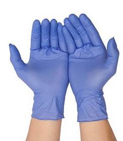 China Waterproof Disposable Protective Gloves Anti Virus 100% Latex Material wholesale