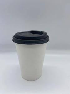 China 12oz PE Coating Disposable Single Layer Paper Cups Coffee Container wholesale