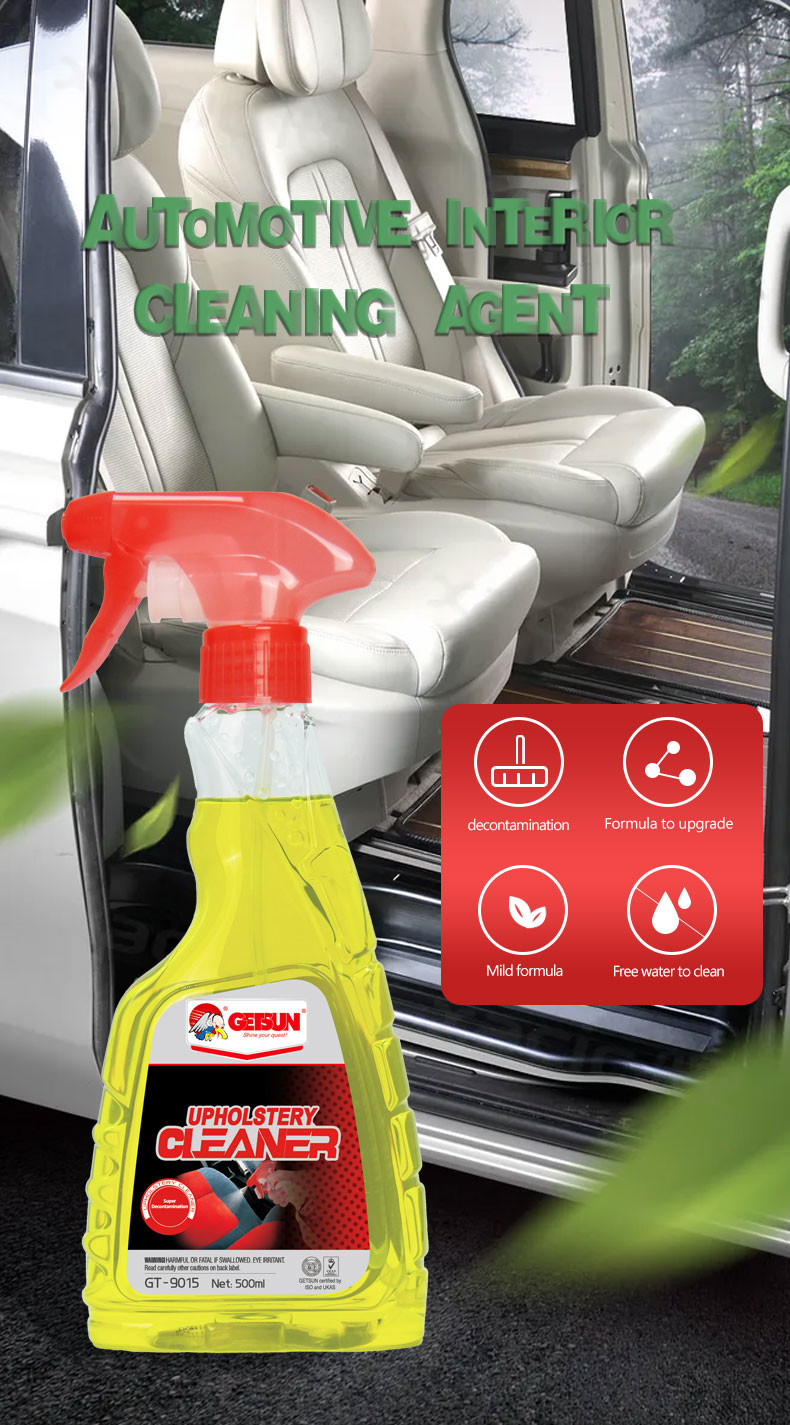 Eco Friendly Upholstery Car Interior Cleaner TPP TKPP Cleaning Agents 500ml