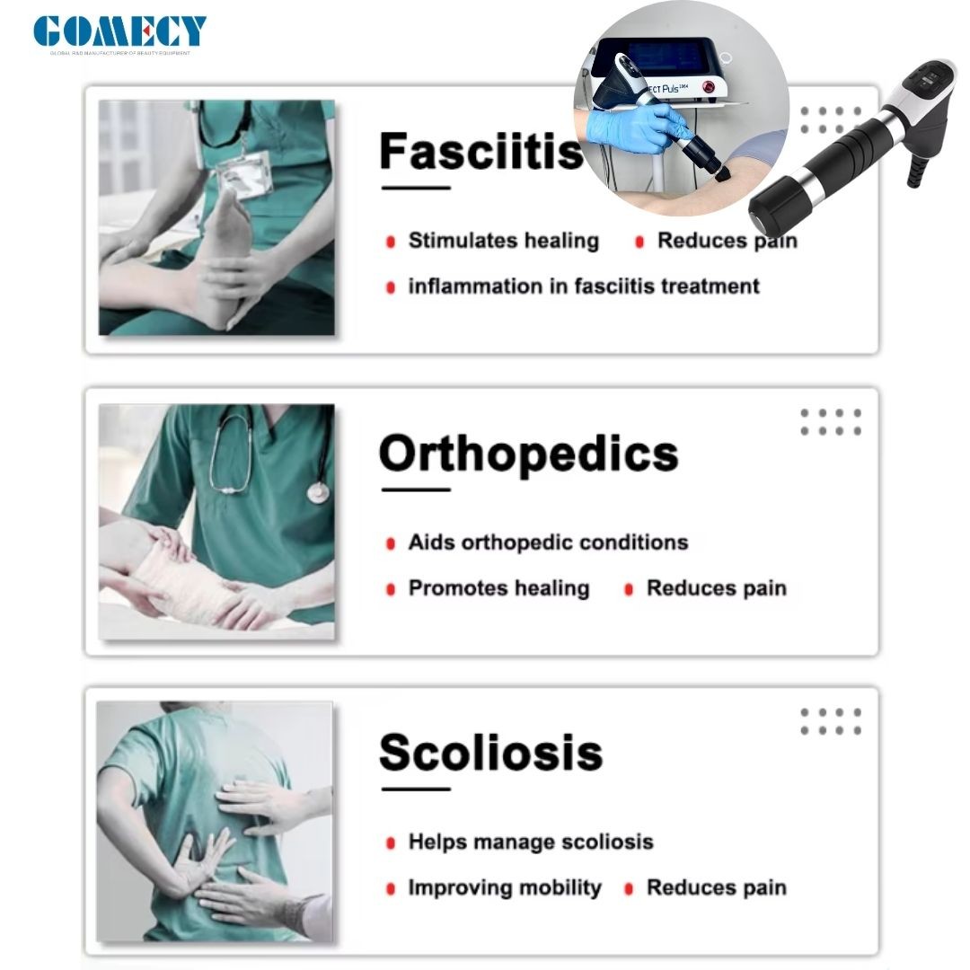 2 In 1 High Intensity Shockwave Therapy Device Physiotherapy 1064Nm Class IV High Power Therapeutic Laser For Pain Management