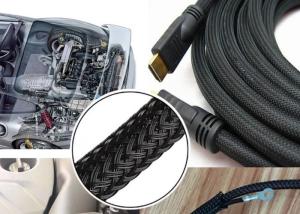 China Electrical Braided Sleeving USB Cable Harness , Braided Sleeving Flame Proof wholesale
