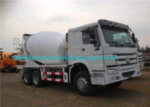 China Whilte Truck Mounted Cement Mixer Machine Concrete Mixer Vehicle Eaton Motor on sale