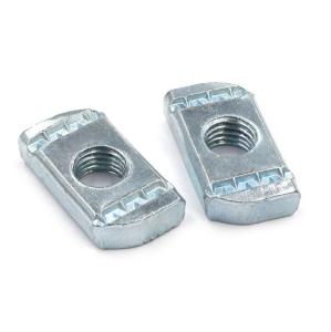 China Blue Zinc Plated M10 Channel Nuts Without Spring wholesale